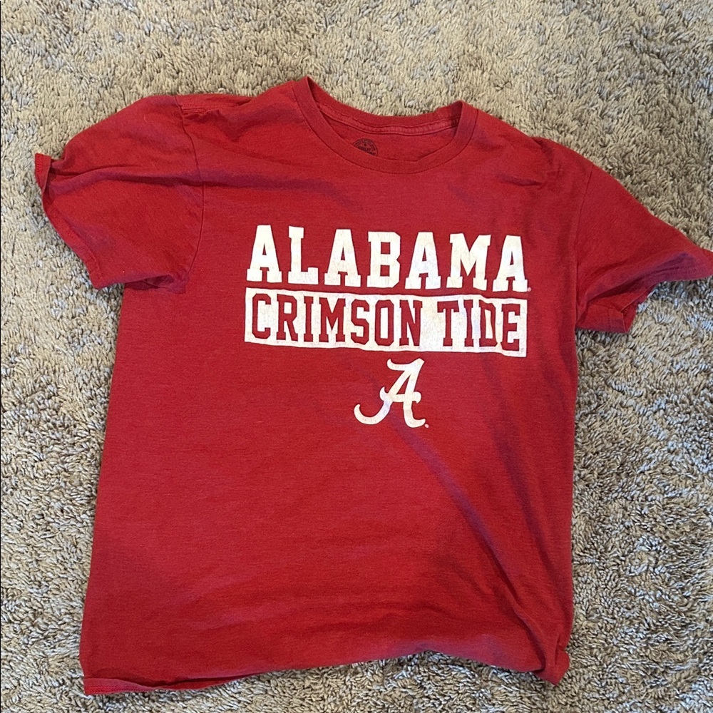 Rivalry Threads Kids Red Alabama Tee